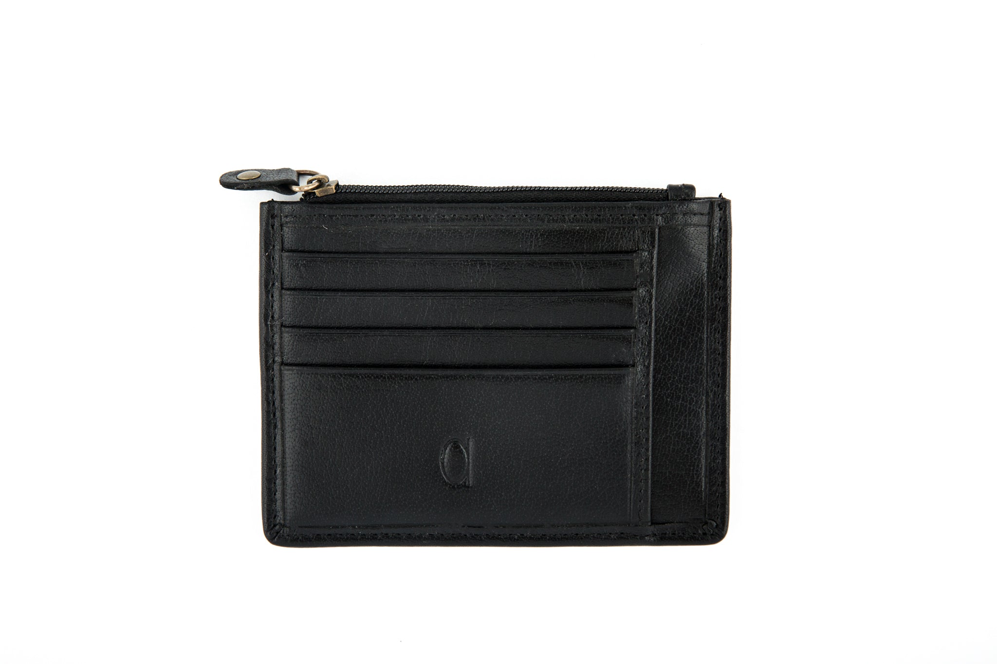 Card Holder with Zipper Compartment
