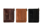 Load image into Gallery viewer, Card Holder with Zipper Compartment
